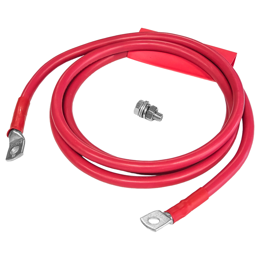 LP Kitas battery connection extension cable PA35/8/2R red