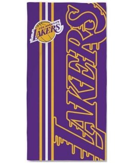 Хлопковое пляжное полотенце Los Angeles Lakers
