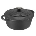 King Hoff Kinghoff kettle pot with lid, 4 l, Ø24 cm, black, KH-1476 King Hoff Kinghoff kettle pot with lid, 4 l, Ø24 cm, black, KH-1476