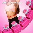 Reach Massage Gymnastics Hoop Smart Hula Hoop M2 pink Reach Massage Gymnastics Hoop Smart Hula Hoop M2 pink