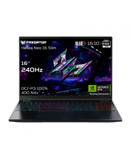 Nešiojamas kompiuteris Acer | Predator Helios Neo 16S AI PHN16S-71-95J5 | Juodas | 16 " | OLED | WQXGA | 240 Hz | Intel Core U9 