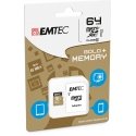 Emtec microSD Class10 Gold+ 64GB