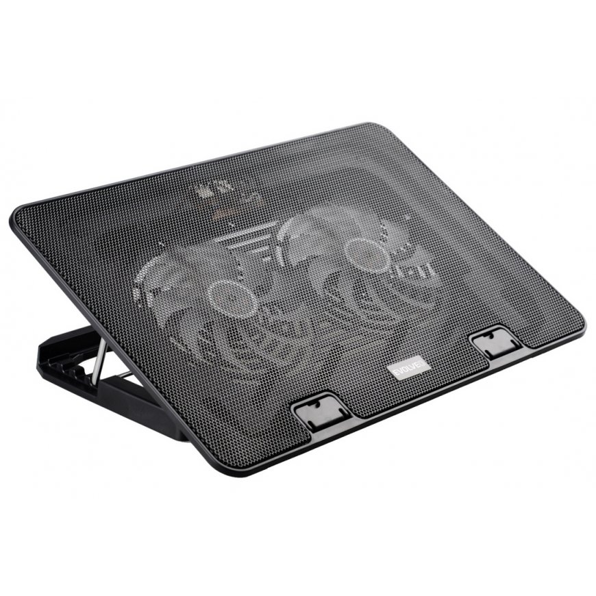 Evolveo A101 laptop cooling pad 43.2 cm (17") 1500 RPM Black – 2