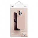UNIQ etui Lino iPhone 14 Pro Max 6,7" rožinė|pink blush UNIQ etui Lino iPhone 14 Pro Max 6,7" rožinė|pink blush