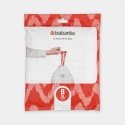 Brabantia 137747 šiukšlių maišas 7 L Balta 40 vnt Brabantia 137747 šiukšlių maišas 7 L Balta 40 vnt