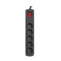 Armac ARC5 musta 5 AC-pistorasia(a) 250 V 5 m Armac ARC5 musta 5 AC-pistorasia(a) 250 V 5 m