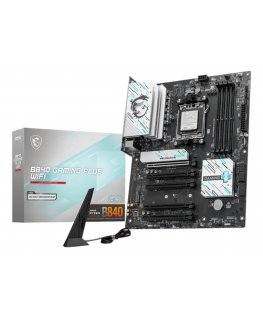 MSI B840 GAMING PLUS WIFI pagrindinė plokštė AMD B840 AM5 lizdas ATX