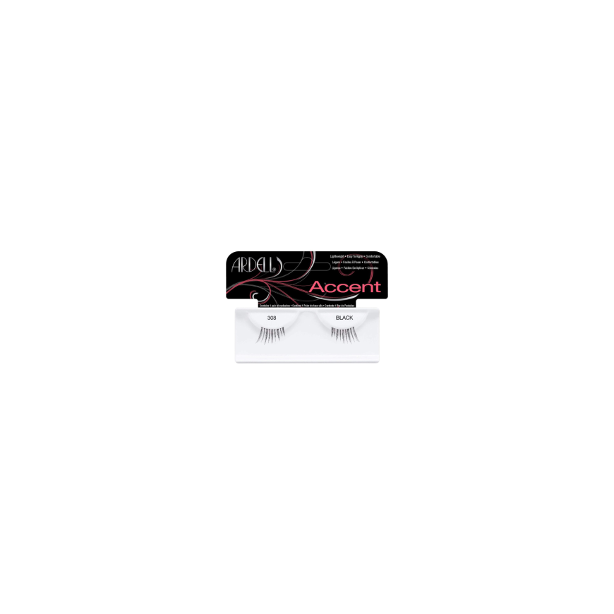 Ardell, Accent, False Eyelashes, 308, Black – 2