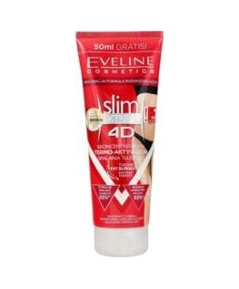 Eveline Slim Extreme 4D Skulptūruojantis Serumas Koncentruotas Riebalų Deginimas