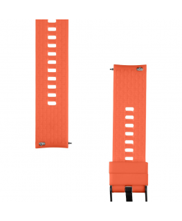 Taktinis greito atlaisvinimo silikono dirželis 20mm oranžinis
