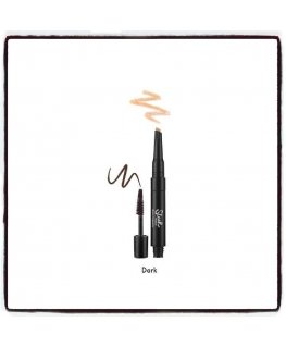 Sleek MakeUP, Antakių intensyvumas, Blakstienų tušas ir aukštinimo priemonė 2-in-1, Tamsus