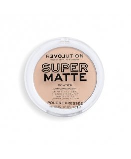 Makeup Revolution, Super Matte, Puuteripeitevoide, Vanilja, 6 g