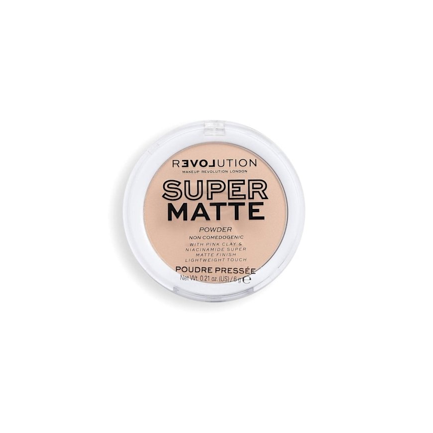 Makeup Revolution, Супер матовый, Пудровый консилер, Ваниль, 6 г