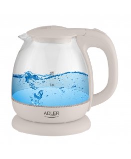 Adler AD 1283C электрический чайник 1 L 900 W Кремовый