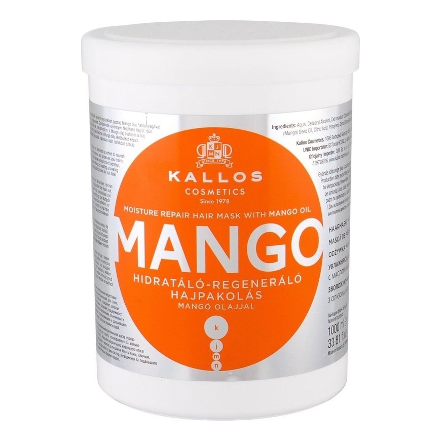 Hidratācijas maska ar mango eļļu (Mango maska)