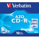 Verbatim CD-R AZO Crystal 700 MB 52x 10 шт Verbatim CD-R AZO Crystal 700 MB 52x 10 шт