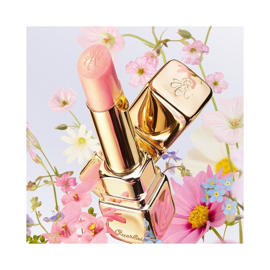 Guerlain KissKiss Bee Glow lip balm & scrub 358 Pearly Rose Women – 5
