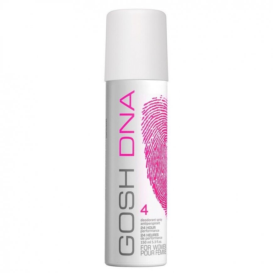 Gosh, Gosh DNA 4, Deodorandi sprei, naistele, 150 ml – 2