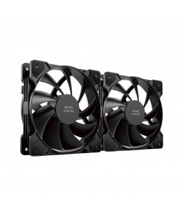Mars Gaming MFPROX2 Datora dzesēšanas sistēma Datora korpusam Ventilators 12 cm Melns 2 pcs