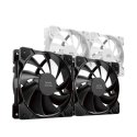 Mars Gaming MFPROX2 Datora dzesēšanas sistēma Datora korpusam Ventilators 12 cm Melns 2 pcs Mars Gaming MFPROX2 Datora dzesēšanas sistēma Datora korpusam Ventilators 12 cm Melns 2 pcs