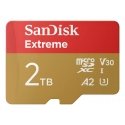 SanDisk Extreme 2 TB MicroSDXC UHS-I Klases 10 SanDisk Extreme 2 TB MicroSDXC UHS-I Klases 10