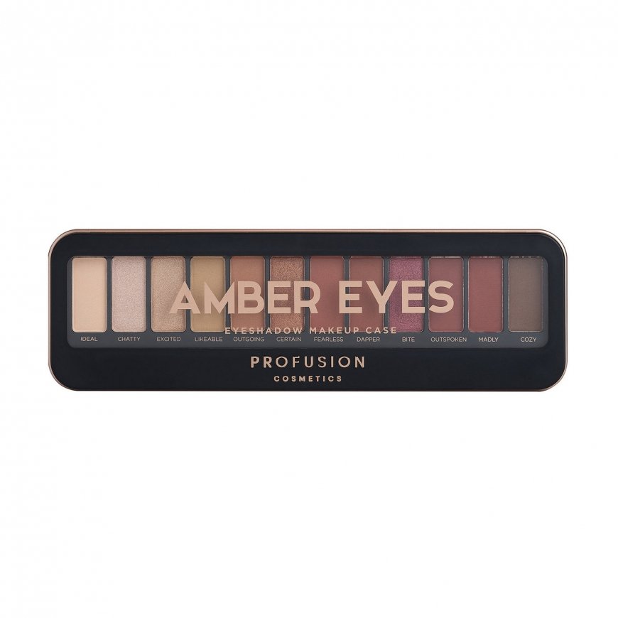 Profusion, Profusion, Luomiväripaletti, Amber Eyes, 25 g – 2