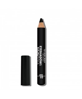 Deborah Milano Eyeshadow&Kajal Pencil acu ēnas 2 g 01 Black Finish Mat Matēts