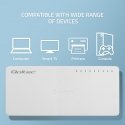 Qoltec 52248 network switch Unmanaged White