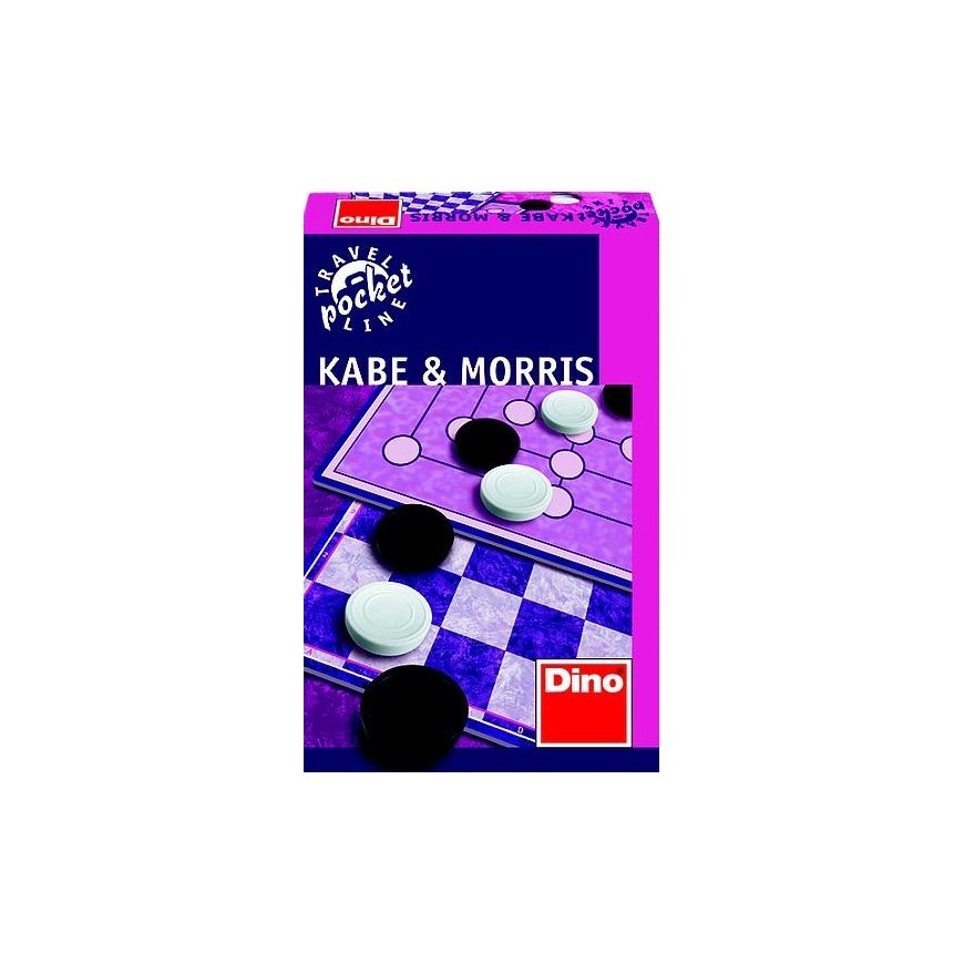 Дино настольная игра Шашки и Моррис