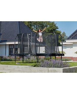 Salta 5376A kiemo ir laisvalaikio batutas Lauke Stačiakampio formos Spyruoklė Ant žemės pastatomas b