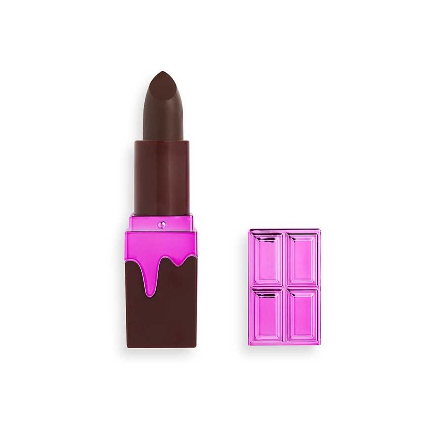 Makeup Revolution, I Heart Revolution Шоколадный, Кремовая Помада – 2