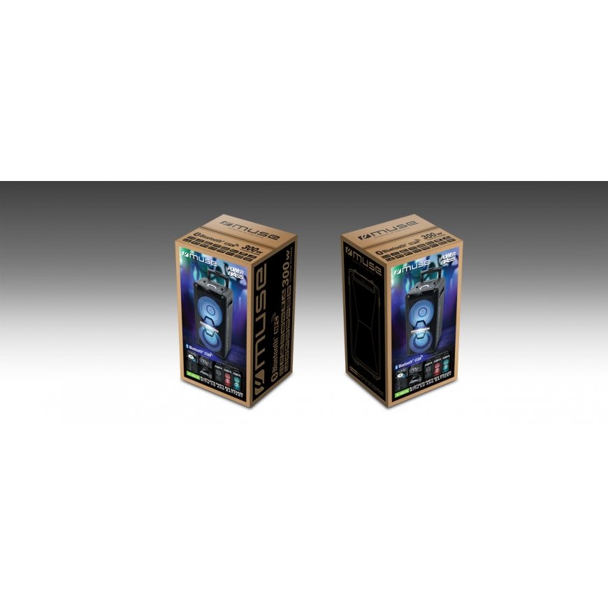 Muse M-1920 DJ 300 W Juoda – 5