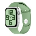OBAL:ME silikoonist rihm Apple Watch'ile 42-49mm M-L roheline