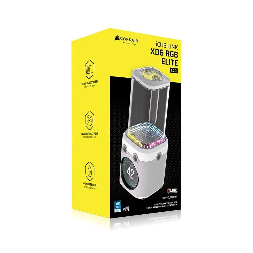 Corsair iCUE Link XD6 RGB Elite LCD Pump Combo