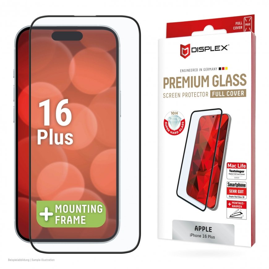 Displex 02015 Mobilā tālruņa ekrāna un aizmugures aizsargs Caurspīdīgs ekrāna aizsargs Apple 1 pcs