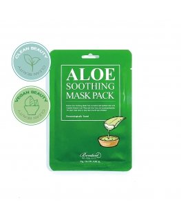 Aloe Vera -rauhottava naamio - Kosteuttava kasvojen naamio.