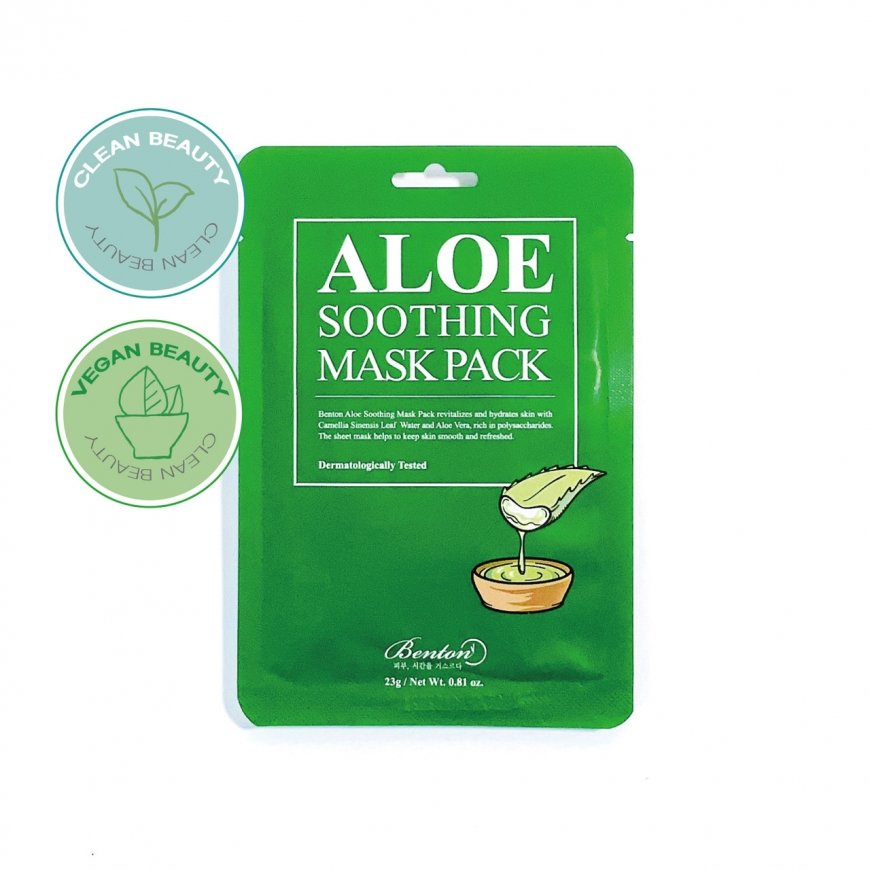 Aloe Soothing Mask Pack - Hydrating facial mask.