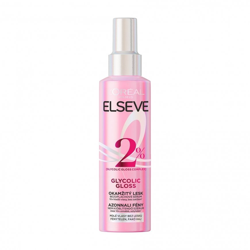 Elseve Glycolic Gloss Spray 2% - Neplautinas serumas greitam