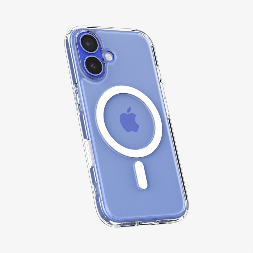 Spigen Ultra Hybrid T (MagFit + Camera Control) iPhone 16 Case White – 5