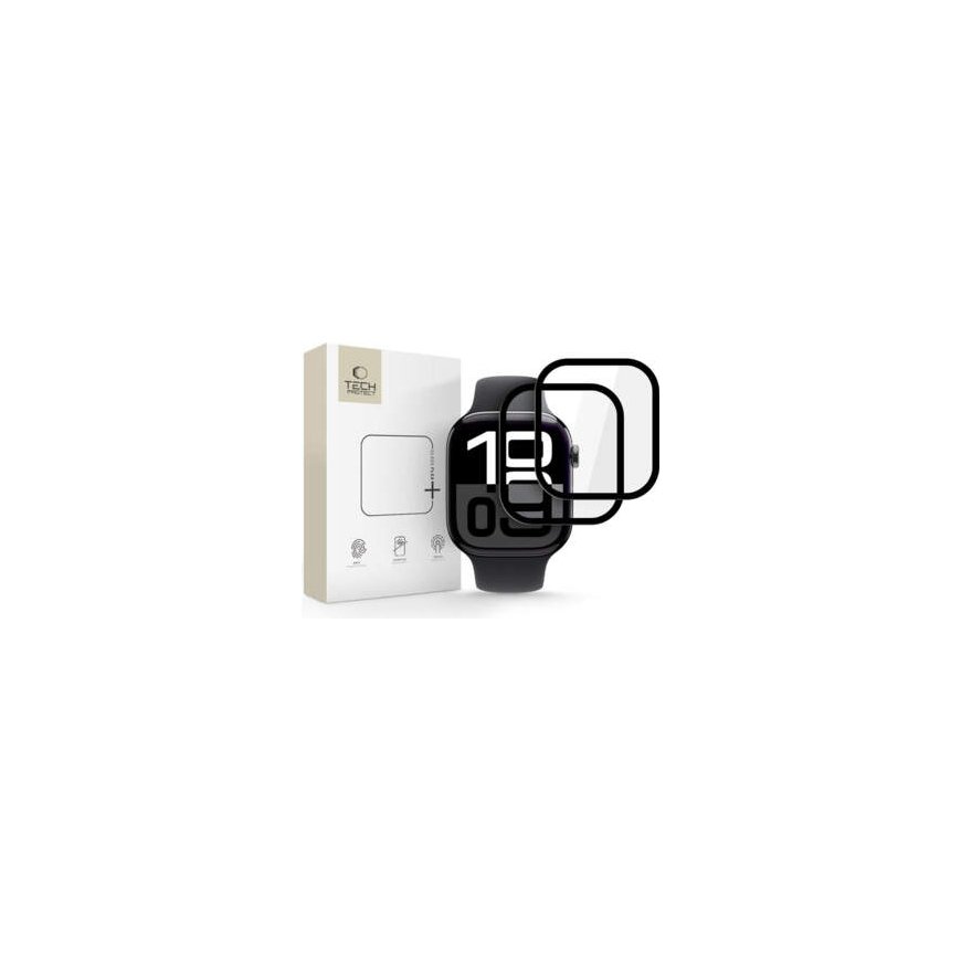 HYBRID GLASS TECH-PROTECT GLASS FLEX+ 2-PACK APPLE WATCH 10 – 2