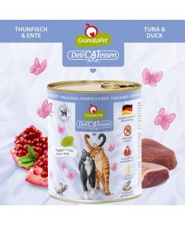 GRANATAPET DeliCATessen Tuunikala ja part - märg kassitoit - 800g