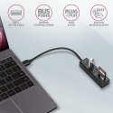 Axagon HMA-CR3A kannettavien tietokoneiden telakka ja porttitoistin Langallinen USB 3.2 Gen 1 (3.1 G Axagon HMA-CR3A kannettavien tietokoneiden telakka ja porttitoistin Langallinen USB 3.2 Gen 1 (3.1 G