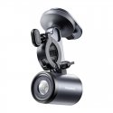 Baseus PrimeTrip 2-in-1 velosipēda turētājs, telefona turētājs + lukturis (melns)