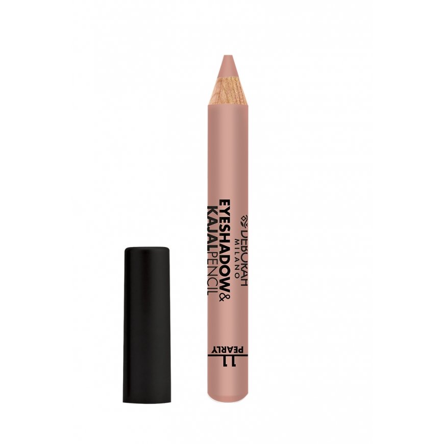 Deborah Milano Eyeshadow&Kajal Pencil acu ēnas 2 g 11 Golden Pink Pearly Matēts