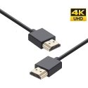 RoGer SLHD2 4K@30Hz HDMI 2.0 Slim Cable / 18Gbps / HDR / 2m RoGer SLHD2 4K@30Hz HDMI 2.0 Slim Cable / 18Gbps / HDR / 2m