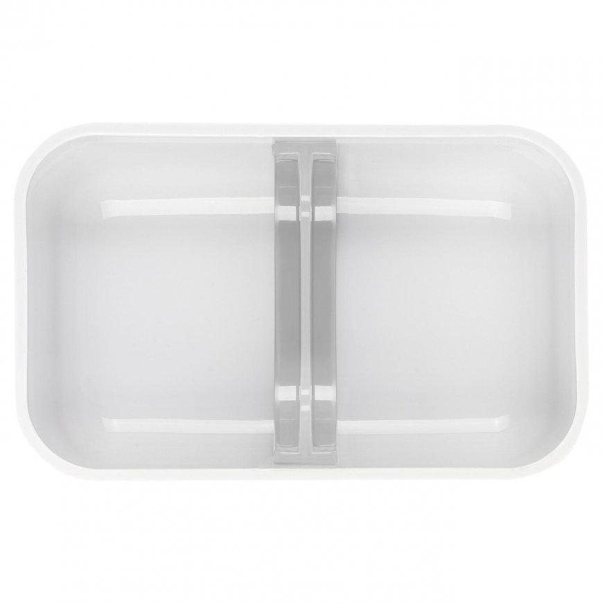 ZWILLING Fresh & Save Pusdienu konteiners 1,3 L Plastmasa, Silikons Pelēks, Balts 1 pcs – 4