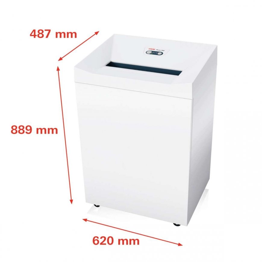 HSM Pure 740 -silppuri, 145 l, 5,8 mm
