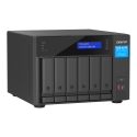 QNAP TVS-H674 NAS Tower Intel® Core™ i5 i5-12400 32 GB DDR4 0 TB QuTS hero Черный