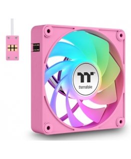 Thermaltake CL-F225-PL12PK-A Tietokoneen jäähdytysjärjestelmä Tietokonekotelo Ilmanjäähdytin 12 cm Vaaleanpunainen 3 kpl