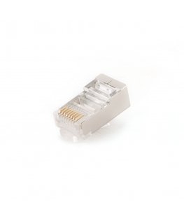 Gembird PLUG5SP/100 wire connector RJ-45 Transparent
